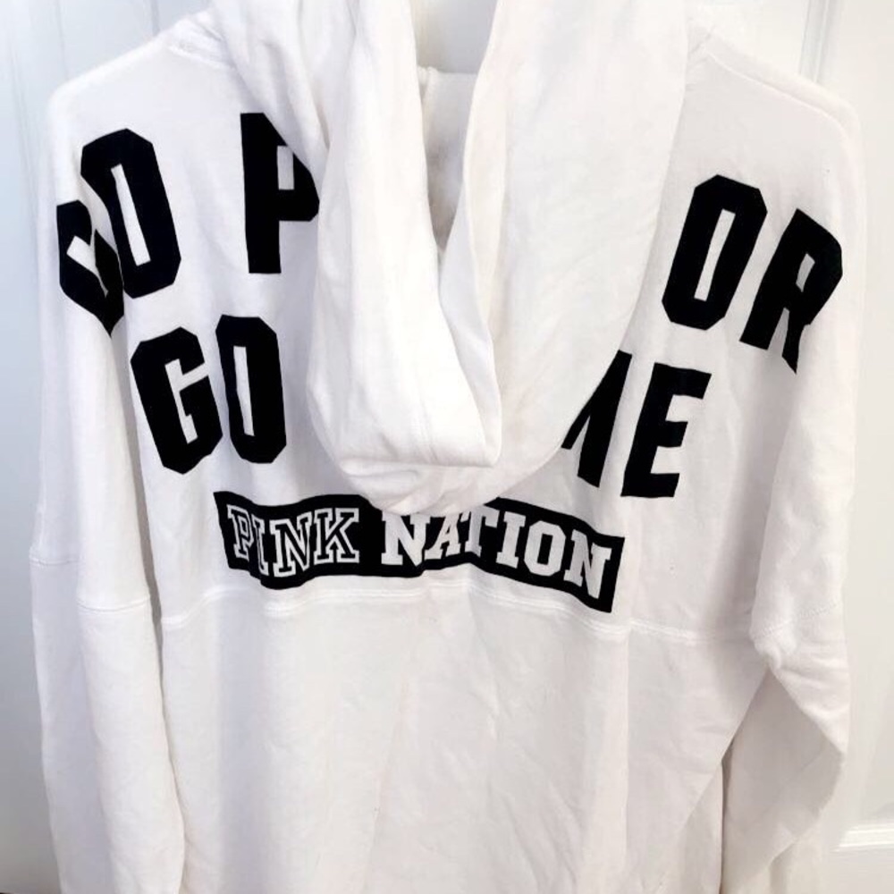 White & black PINK shirt